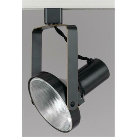RADIANT 2-Wire Connection Gimbal Linear Track Lighting Head - Dark Bronze RA205204